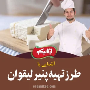 طرز تهیه پنیر لیقوان تبریز سوراخ دار خانگی حرفه ای